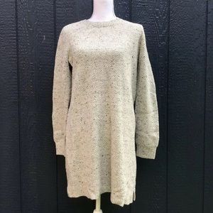 Madewell Gray Knit Sweater Dress size Medium